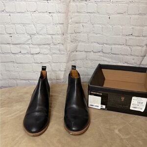 Frye Black Chelsea Boots